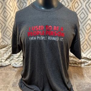 DOM People ruined it T SHIRT